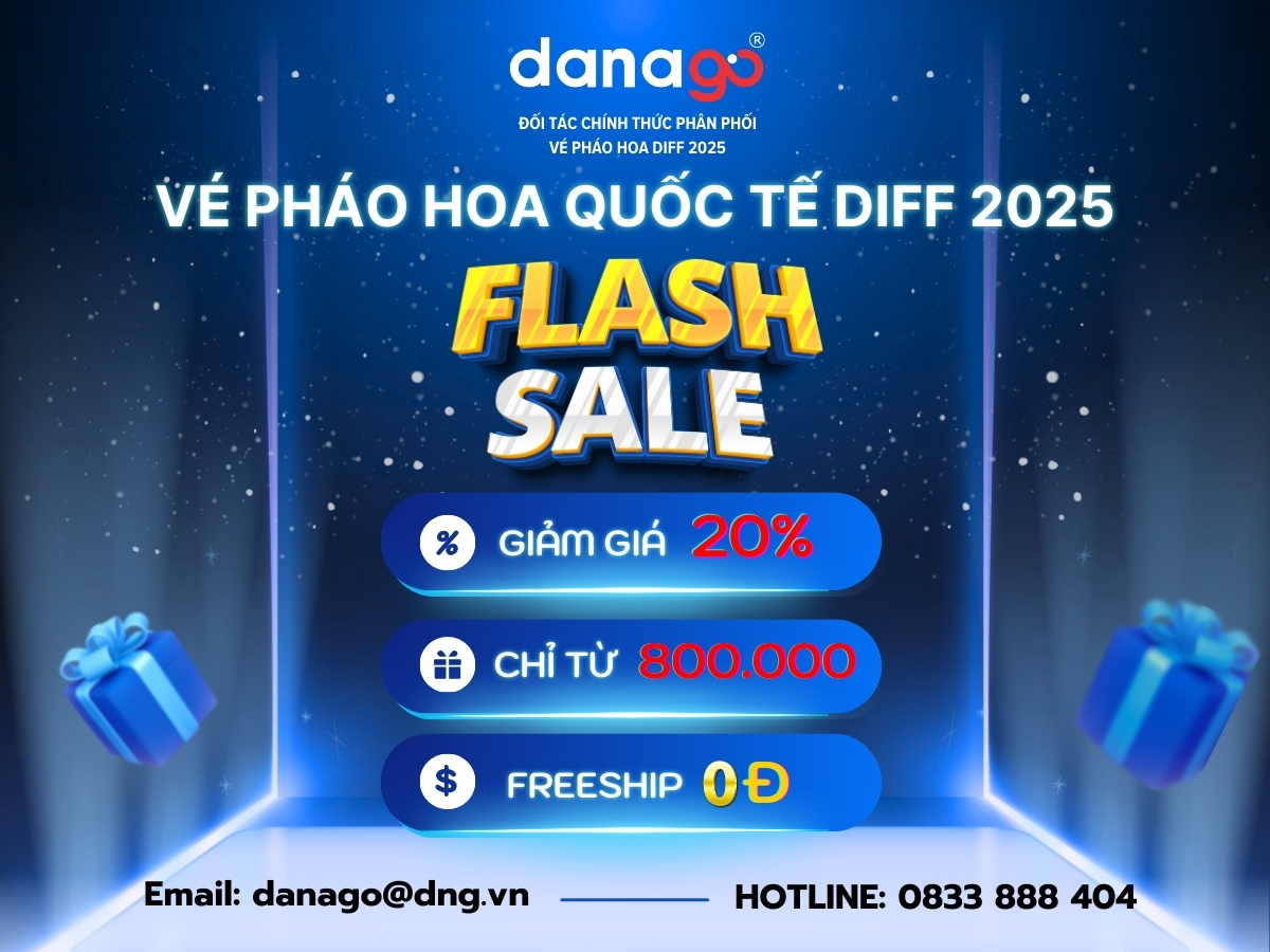 Vé pháo hoa Đà Nẵng 2025