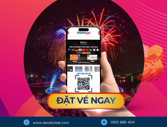 Vé pháo hoa Đà Nẵng 2026 ưu đãi 31%
